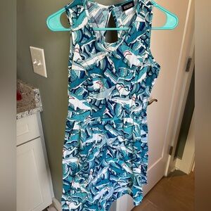 Retrolicious shark dress size medium